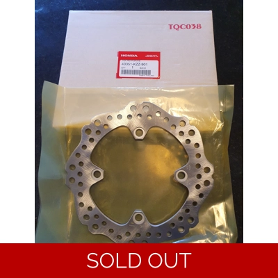 Disc Brake Rotor, Rear - CRF250/300 Disc Brake Rotor, Rear - CRF250/300